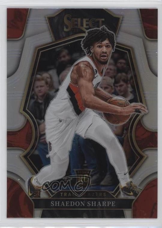 2022-23 Panini Select Premier Level Silver Prizm Shaedon Sharpe #189 12yh