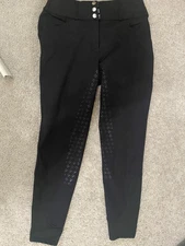 Hadley by Smartpack Womens Breeches with grip - Size 28R (Black)