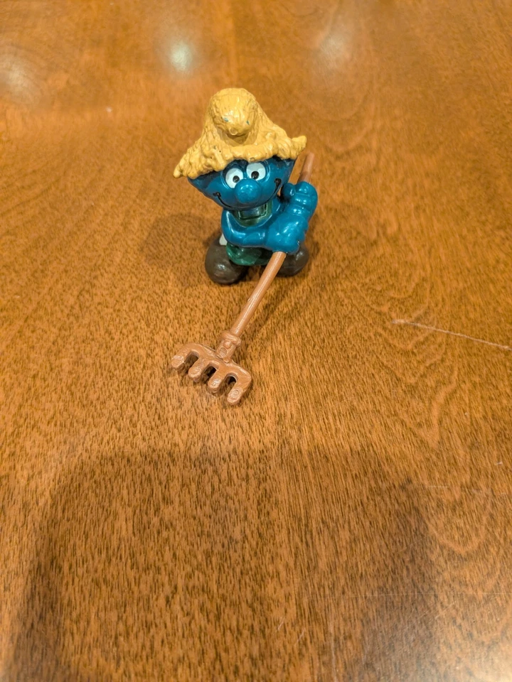 Lote De 8 Figuras Peyo Schleich Pitufos De Colección Años 70 80 Pitufo Foto 2 de 4