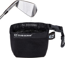 Golf Club  Ball Cleaning Bag - Waterproof, Detachable Clip, Machine Washable