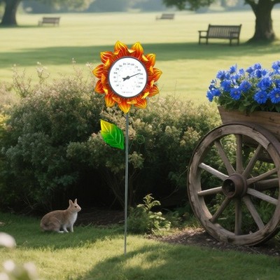 Gartenthermometer   Geschenkidee für Garten, Fenster oder Terrasse   Genaue