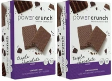 Power Crunch Protein Energy Bar Triple Chocolate 2 Pack