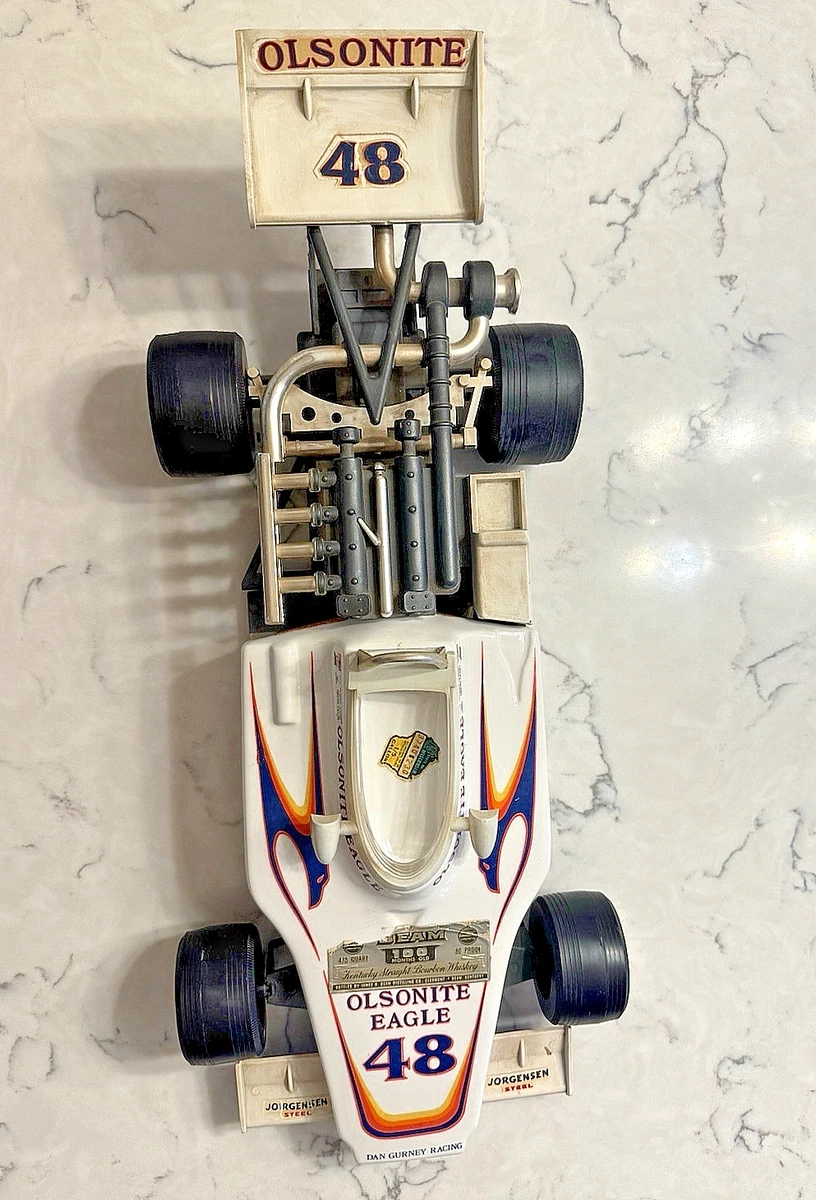 Race Car Decanter Indiana Jim Beam Advertising for sale | eBay