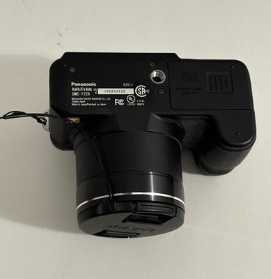 Panasonic LUMIX DMC-FZ28 10.1MP Digital Camera Black UNTESTED No