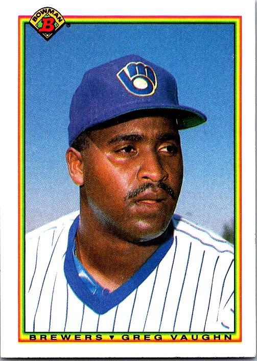1990 Bowman #396 Greg Vaughn