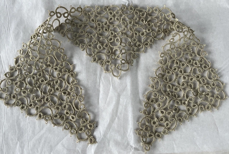 "Cinta compleja de algodón de 18"" hecha a mano con adorno de muñeca tatuada vintage A17" Foto 2 de 4