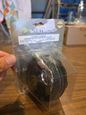 Whitecap T-Handle Latch - Chrome Plated Zinc/Black Nylon - Locking - S-226BC