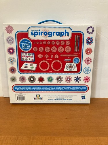 Original Spirograph Deluxe Set - funktionierende Stifte, Tragetasche... - Bild 7 von 7