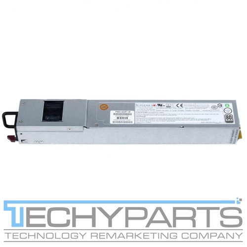 Supermicro PWS-504P-1R 500W 1U Redundant 80Plus Titanium Efficiency Power Supply