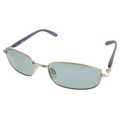 Polaroid Polarisierte Sonnenbrille CAT 2 UV400 4335A - Blaue Gläser Silber