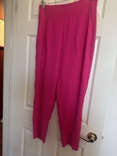 ACC Fashion Hot Pink Pants Size Large U.k 12