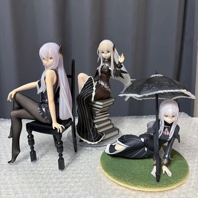 Re Zero Echidna Figure Lot Ichiban Kuji Relax Time Bundle Japan