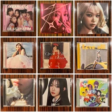 Various KPop Compact/Jewel Albums UNSEALED IVE Jo Yuri LESSERAFIM tripleS hatchi