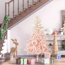 6' Artificial Christmas Tree Indoor Realistic Holiday Decoration, 800 Tips