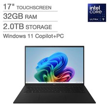 LG gram 17" Copilot 17Z90TL-H.AUB9U1 Laptop Ultra 9 32GB RAM 2TB SSD NEW