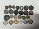 25 different coins from British India : 1835 - 1947