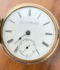 Elgin 1891 goldtone pocketwatch 11J, 18 S Full Hunter for repair