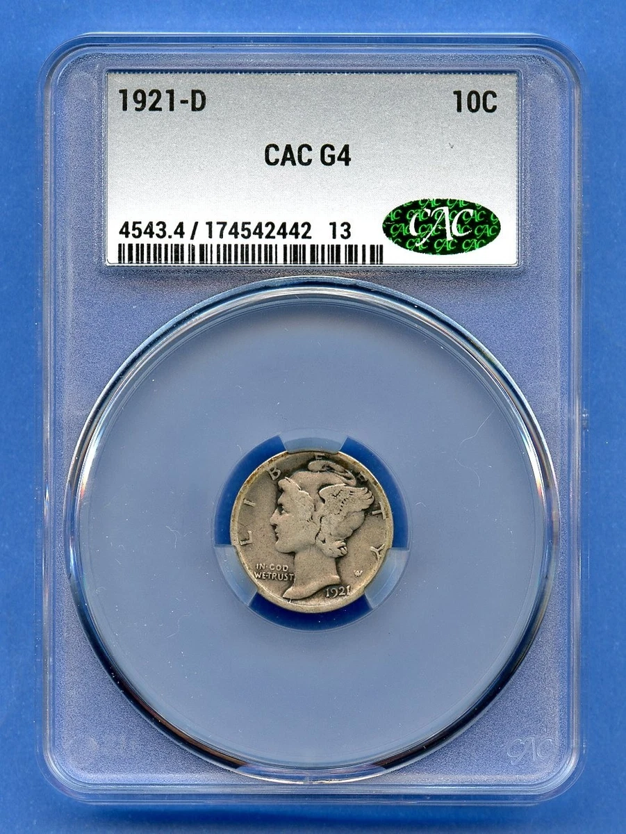 G 4 Graded Mercury Dimes 1916-1945 for sale | eBay