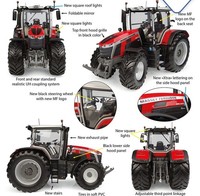 Universal Hobbies UH6817 Massey Ferguson 8S.265 Xtra 1:32 Spur 1 Neu Ovp