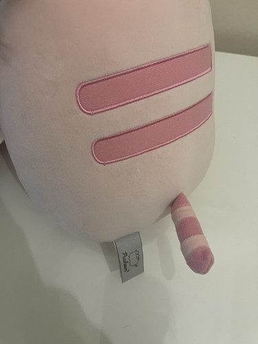 Pusheen® 9.5'' Cherry Macaron Soft Toy by GUND® Pink New With Tag - Picture 3 of 9