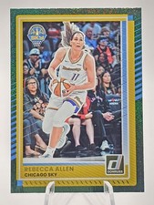 2025 Panini Donruss WNBA Rebecca Allen #76 Green Shimmer Chicago Sky