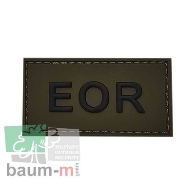 3D Patch EOD oder EOR Tätigkeit Gummi Minenräumung Kampfmittelbeseitigung BW