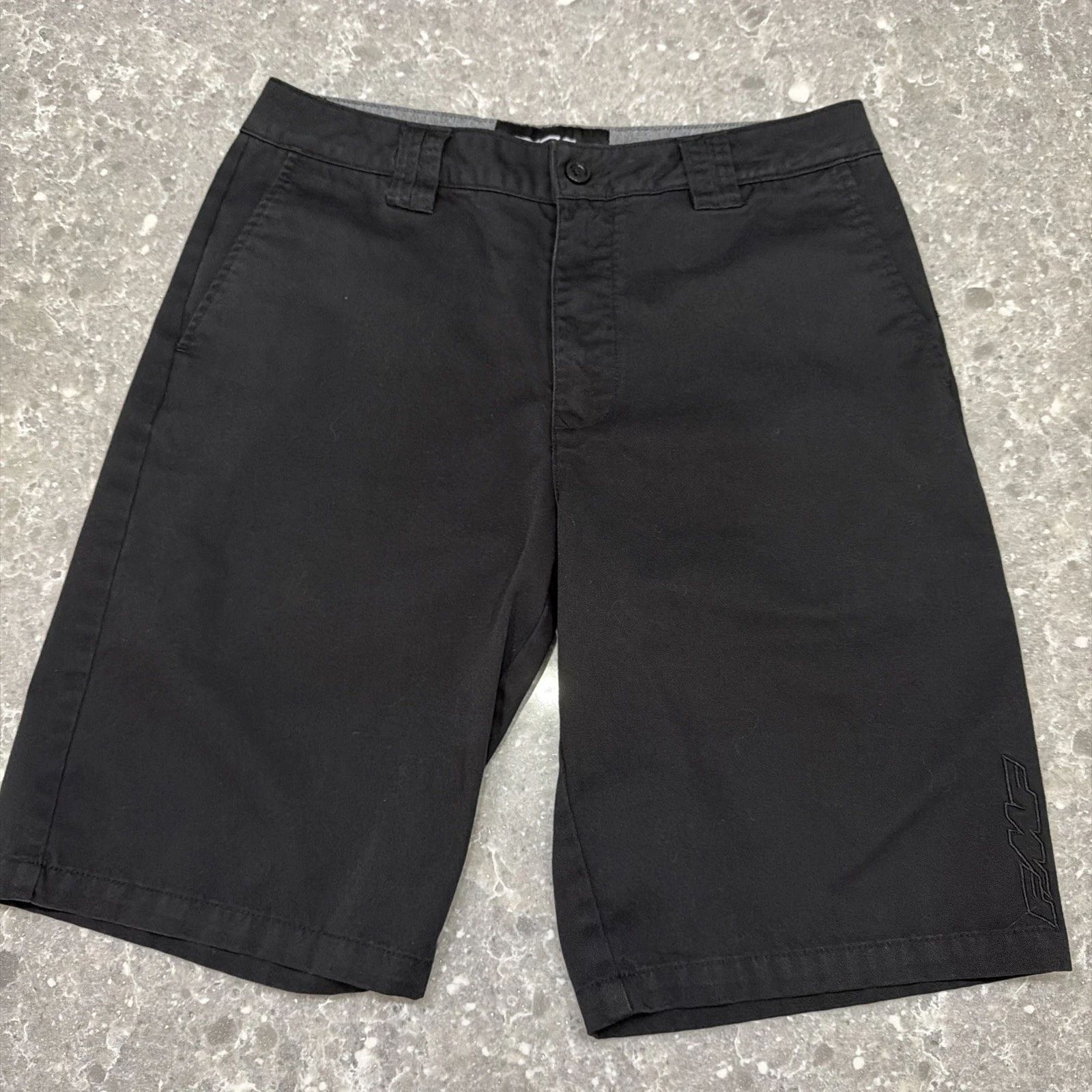 FMF Shorts Mens 32 Outdoor Riding Moto Dirt Bike Y2K Black