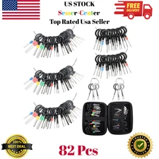 Terminal Pin Removal Tool Kit 82 Pcs Depinning Electrical Connector Pin Extracto