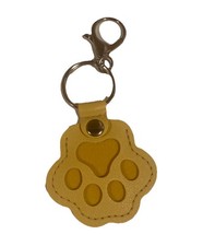 Brand New Pet Hair Collector Charm Keychain - Yellow Beige