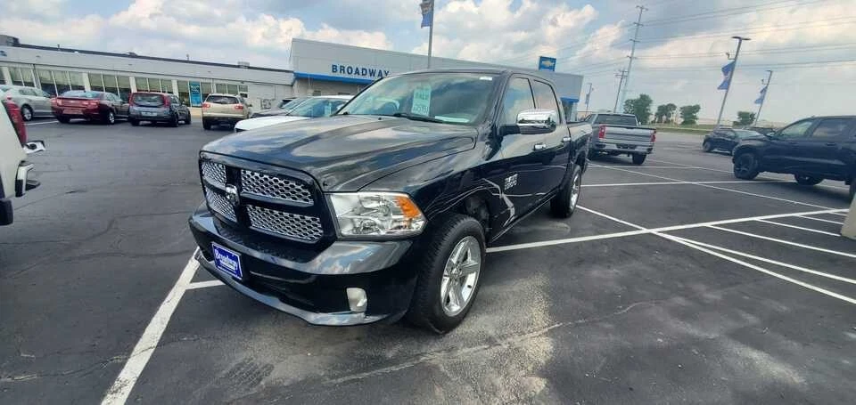 Ram 1500 2013-2023 4 piezas inserto de rejilla de plástico cromado/superposición # GI/119 NUEVO Foto 2 de 2