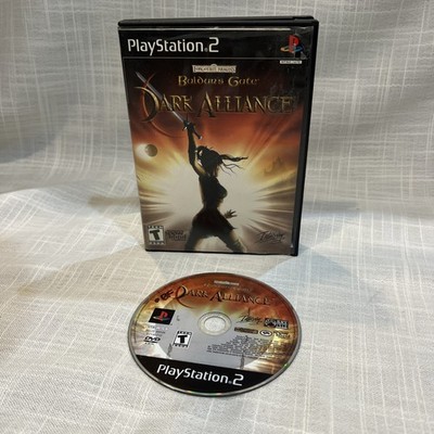 BALDURS GATE Dark Alliance Sony PlayStation 2  PS2 Tested Works NO Manual