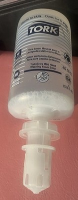 TORK 40029 s4 REFILL EXTRA MILD HAND WASHING FOAM SOAP 40 18 11 ( LOT OF 6 )