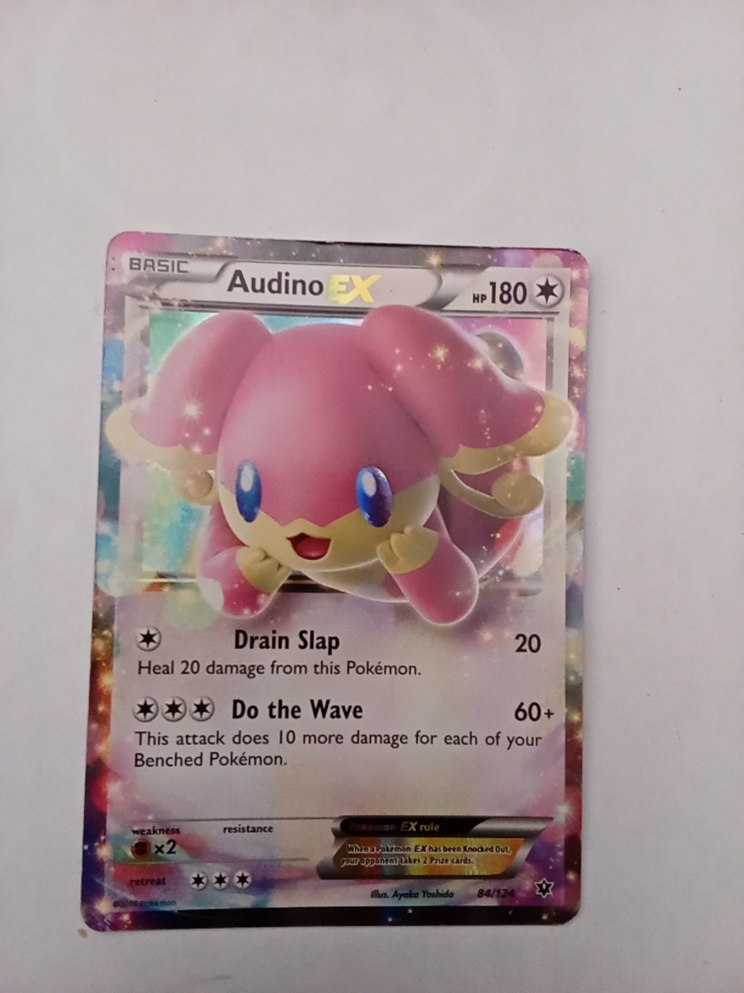 Audino EX 84/124 Fates Collide Holo