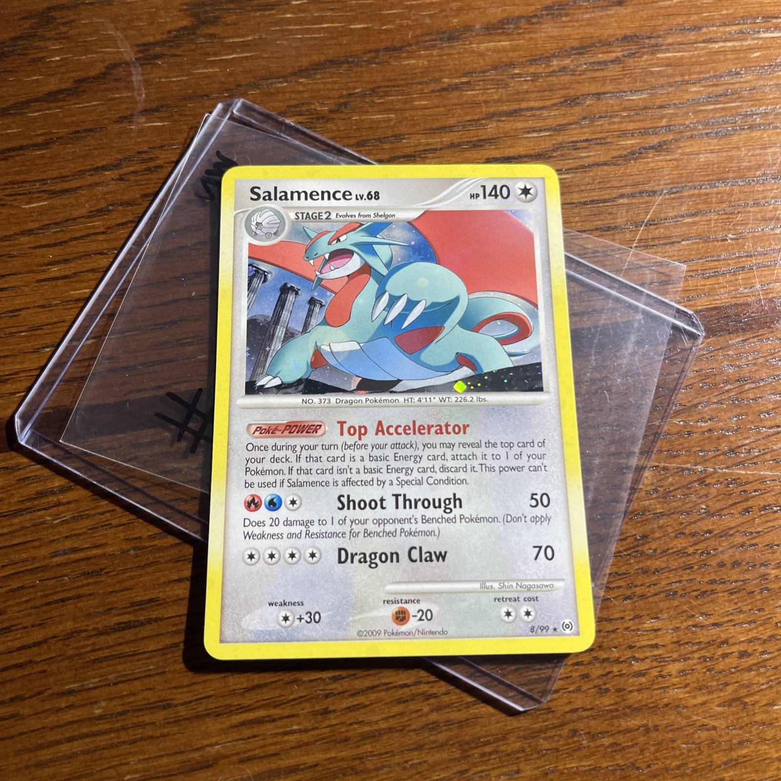 Salamence Holo Rare Arceus 8/99 NM