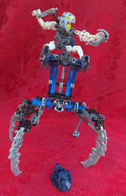LEGO BIONICLE: Mazeka (8954) Prebuilt Incomplete For Parts Or Repair 