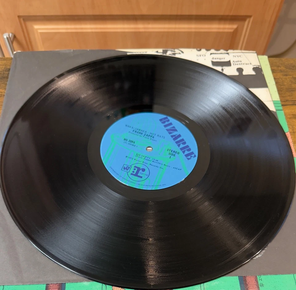 FRANK ZAPPA - WAKA / JAWAKA HOT RATS - ORIGINAL FIRST PRESS LP ~ 1972 - RARE Foto 3 de 4