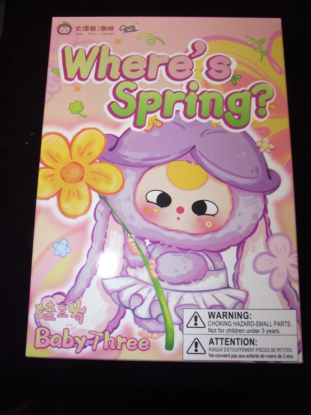 Baby Three Where's Spring? Blind Box Plush