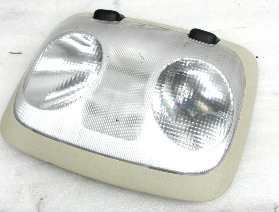 Luz de doble lente Ford DOME LIGHT corona bronceada Victoria Mustang Explorer 87-01 OEM Foto 4 de 4