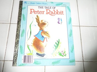 The Tale Of Peter Rabbit, A Little Golden Book(Beatrix Potter)
