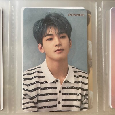 seventeen wonwoo official photocard PC japan limited carat version