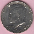 1985P John F. Kennedy Half Dollar  Circulated Coin