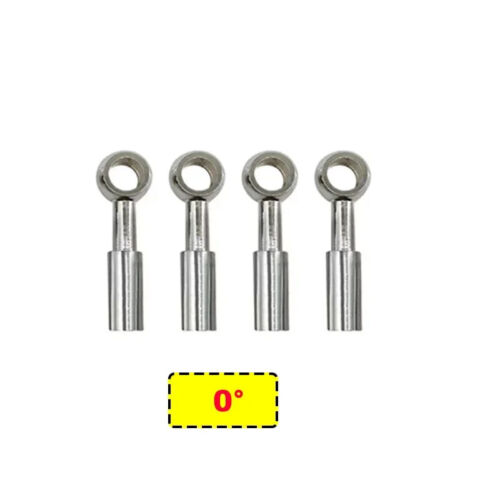 4x 10mm Motorcycle Hydraulic Brake Hose Oil Fuel Line Pipe Banjo Fitting Adapter - Bild 7 von 14