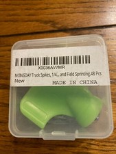 MCINGDAY Track Spikes 1/4" Alloy Steel Track Spikes Each Track Spike Can Use NEW