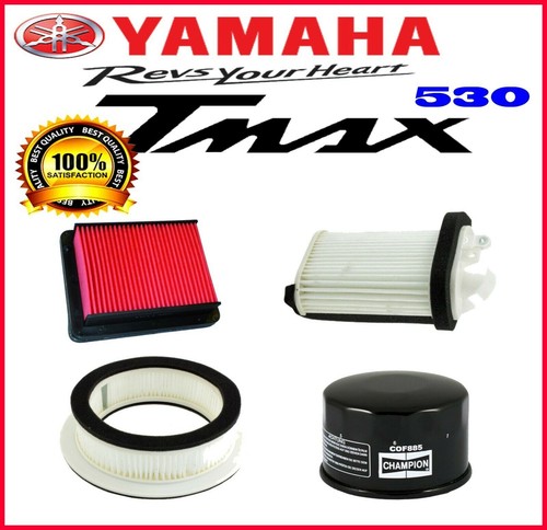 Kit Tagliando Yamaha TMAX 530 2012-2016 - Filtro Olio, Aria, Olio ENI I-RIDE 5W40 - Foto 2