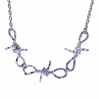 Teddy Fresh Barbed Wire Necklace 2025
