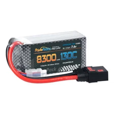Powerhobby 2S 7.6V GRAPHENE + HV 8300mah 130C Short Drag Racing Lipo Battery QS8