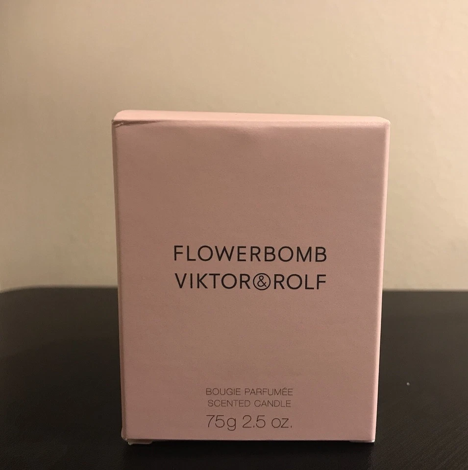 Viktor & Rolf FLOWERBOMB Perfumed Scented CANDLE 2.5 oz 75 g NEW - Image 4 of 4