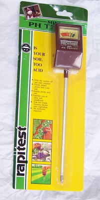 Luster Leaf Products  Rapitest  Mini pH Stainless Steel  Soil Tester Meter
