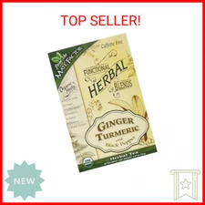 Mate Factor Functional Herbal Blends - Ginger Turmeric with Black Pepper 20 Bag(