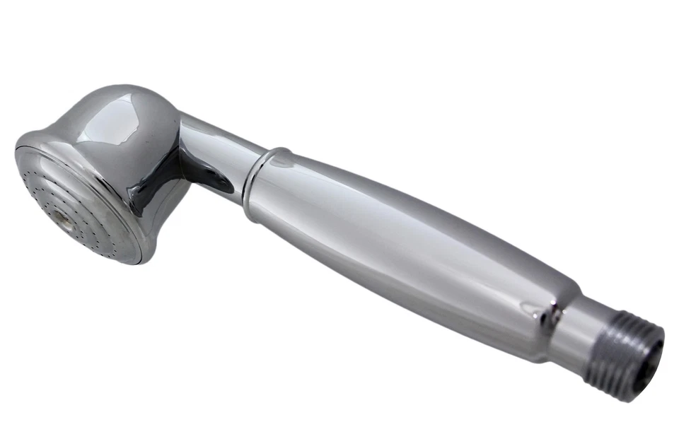 Retro Handbrause Tenrit NOSTALGIE Duschkopf im Landhaus-Stil silber - Bild 2 von 4